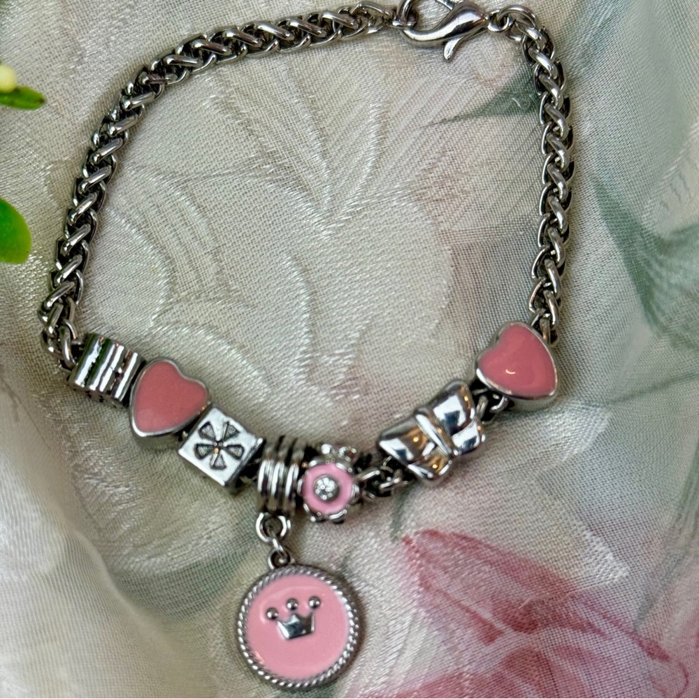 Slide Charm Princess Bracelet